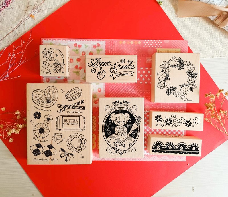 Britney Sweet Maple Seal Set - Stamps & Stamp Pads - Other Materials 