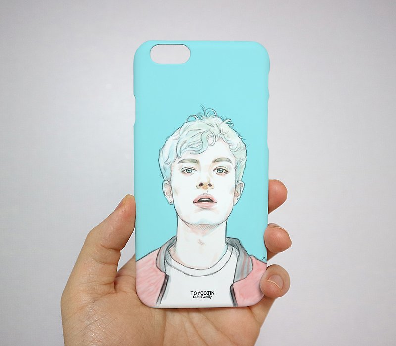 add +1 person for portrait on the phone case - 手機殼/手機套 - 塑膠 多色