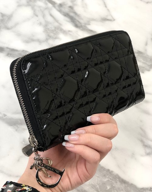 Dior 財布 チャーム 日本直送 名牌中古包 】Christian Dior ディオール Diorチャーム