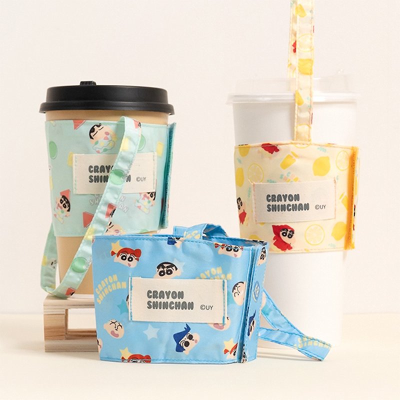 Crayon Shin-chan Drink Cup Set Valentine's Day Gift Box - Beverage Holders & Bags - Other Materials 