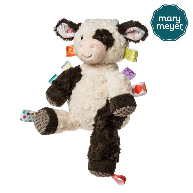 快速出貨-【MaryMeyer】標籤安撫玩偶-鄉村小牛波波 - 寶寶/兒童玩具/玩偶 - 棉．麻 多色