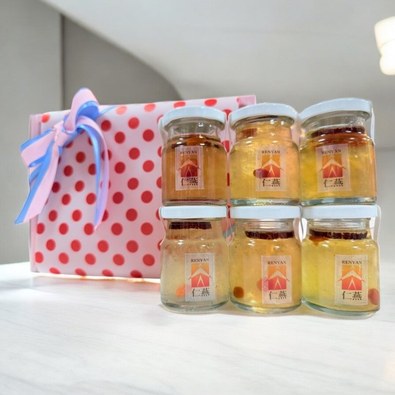 紅潤鮮燉燕窩飲(有甜) 6入禮盒 - 養生/保健食品/飲品 - 新鮮食材 白色