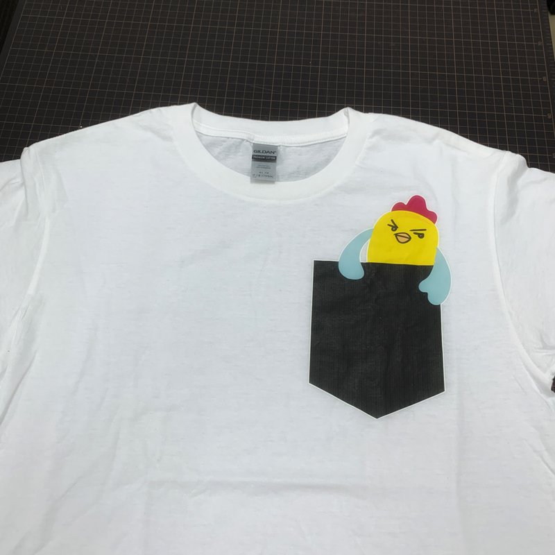 JMKFC 常規款燙畫 Tee - 口袋雞 - 帽T/大學T - 棉．麻 多色