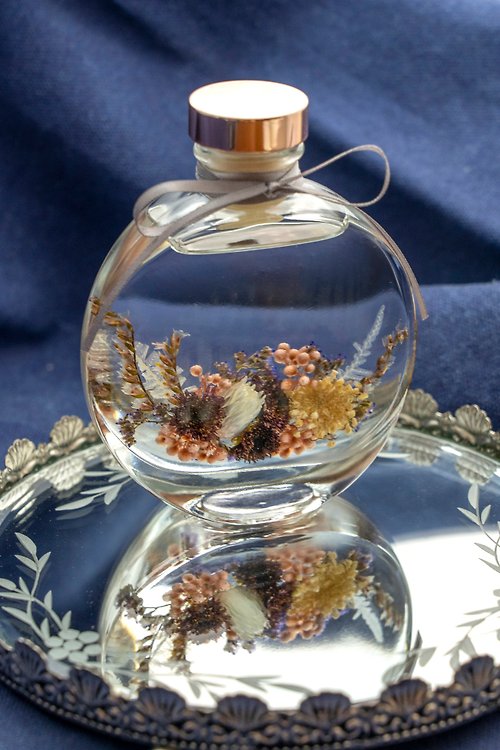 浮庭 Floating 客製浮游花玻璃瓶禮盒