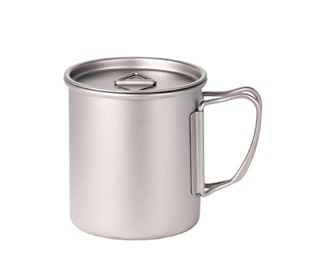 純チタン製折りたたみカップ 300ml | レーザー刻印カスタム | 誕生日