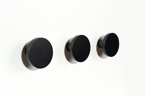 Fajno Design Black wall hooks 80mm