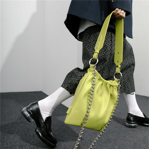 PA-CHIC Leather Accordion Bag - Cream Mousse - Shop premium-authentic  Handbags & Totes - Pinkoi