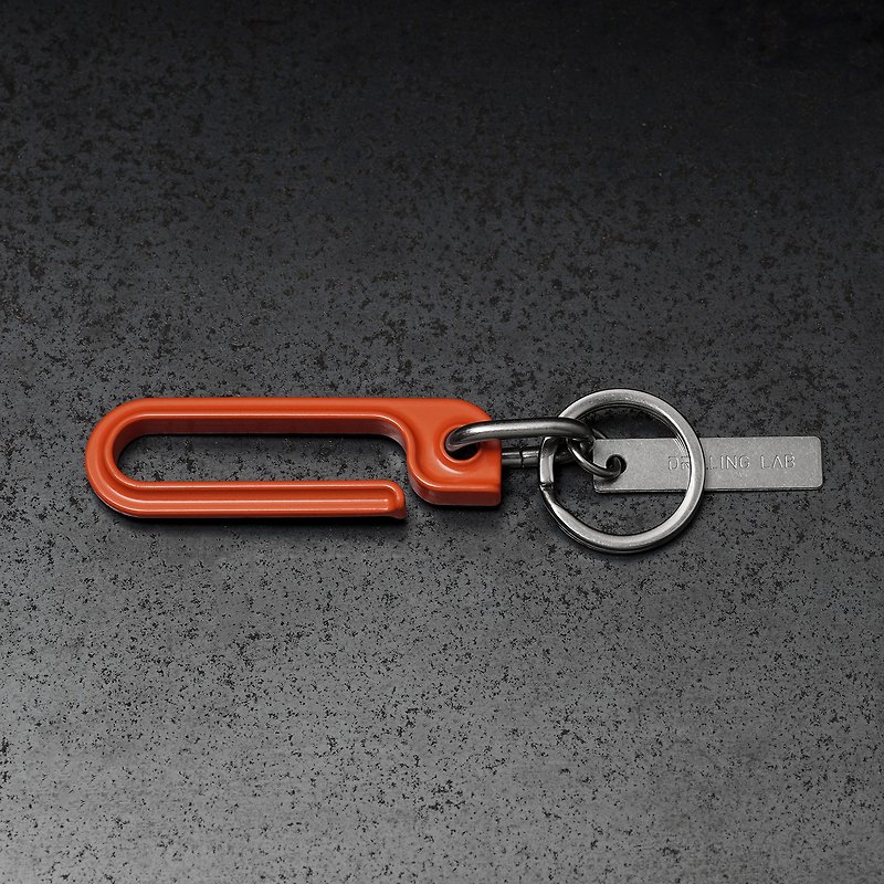 Framework_Key Chain_Coating Orange - Keychains - Stainless Steel Orange