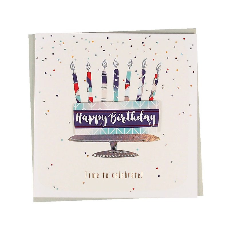 It’s time to celebrate [Jupiter TP Card - Birthday Blessing] - Cards & Postcards - Paper Multicolor