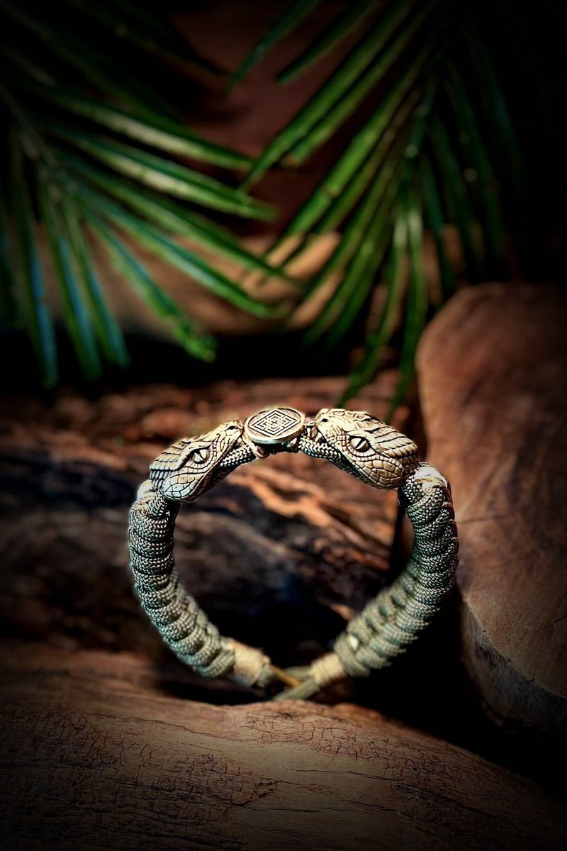 STRING MAN Paracorder-[Customized] Paracord Bracelet--Double-Headed Python - สร้อยข้อมือ - ไนลอน 