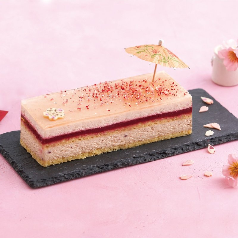 【櫻花盛開時】 - 櫻花蛋糕
