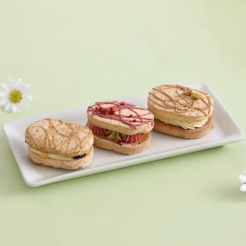 【Nanami Sakurado】Darkwazi with pattern painting (6 pieces) - Cake & Desserts - Fresh Ingredients 