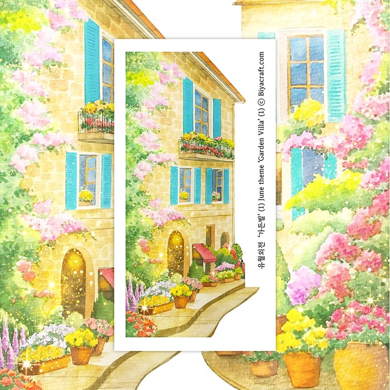 June theme, Garden Villa - Stickers - Paper 