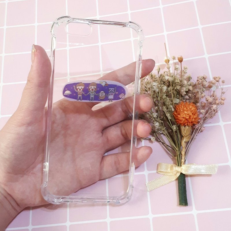 【CHIHHSIN小寧】太空手機殼(Iphone 6s 空壓殼) - 手機殼/手機套 - 塑膠 透明