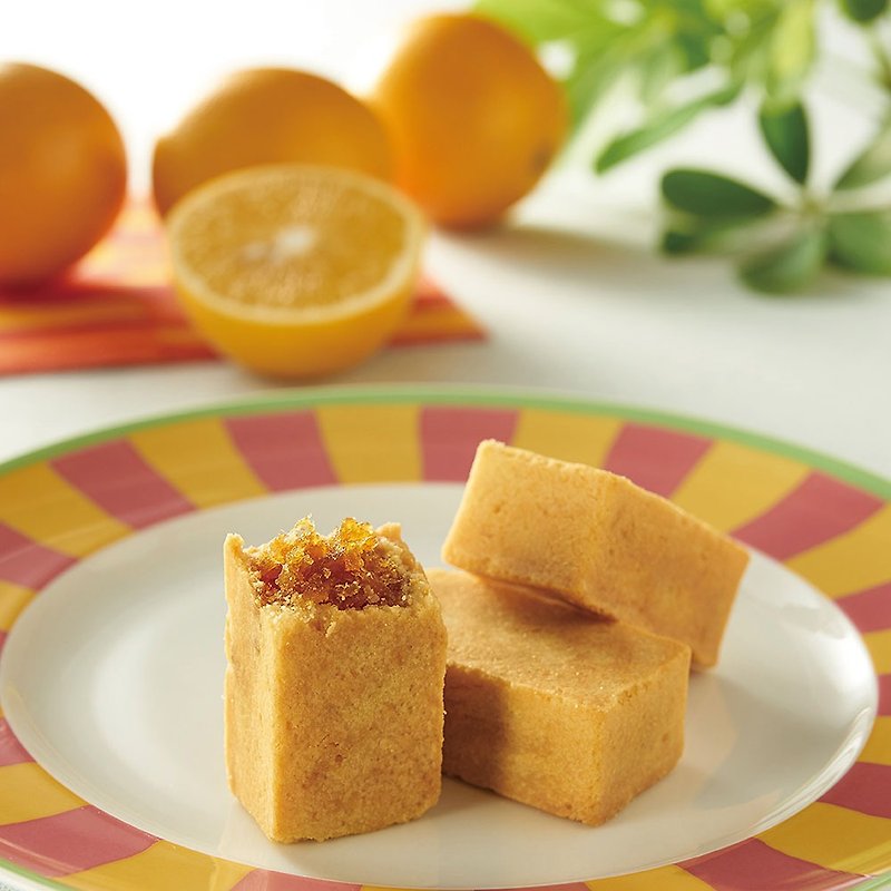 【8th bite】Pineapple Cake with Orange Cheese - ขนมคบเคี้ยว - อาหารสด 