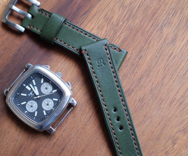 カスタマイズされた日本製栃木レザー時計ストラップ (さまざまな
