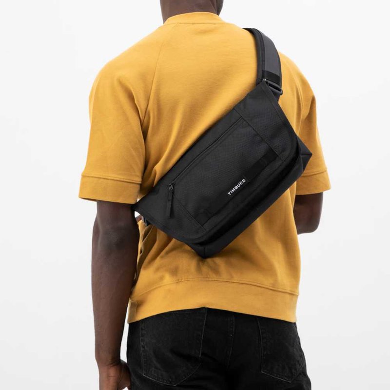 TIMBUK2 CATAPULT SLING ECO 5L Slim Side Backpack Black - กระเป๋าแมสเซนเจอร์ - วัสดุอื่นๆ สีดำ