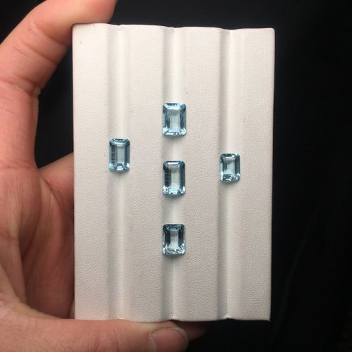 奈爾裡 天然 海藍寶 戒指 18k金 尼泊爾 手工製