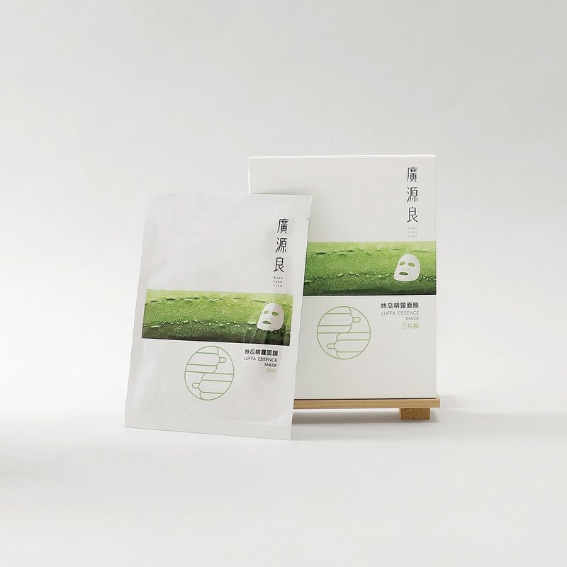 【Guang Yuanliang】Loofah Essence Facial Mask Five-in-one - Face Masks - Other Materials Green