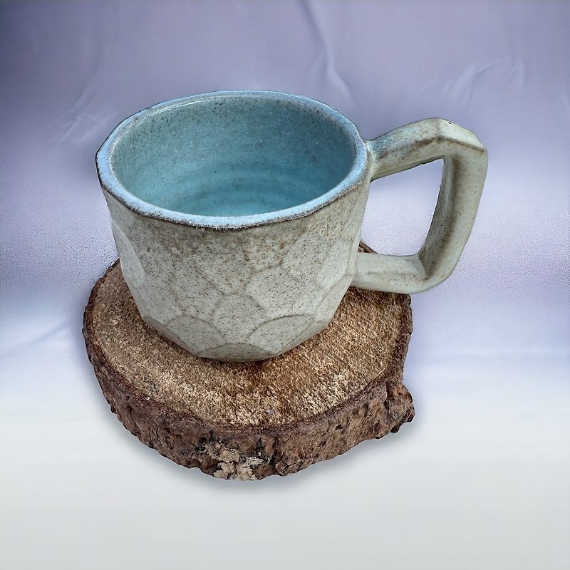 Red clay white glaze/80ml/Handmade coffee cup/Huashan kiln - Mugs - Pottery 