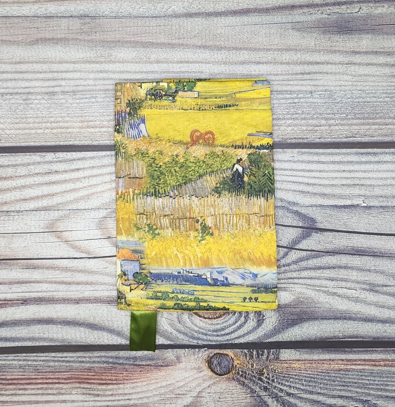 Book Cover/Book Jacket - Van Gogh's Rice Field - 書衣/書套 - 其他材質 