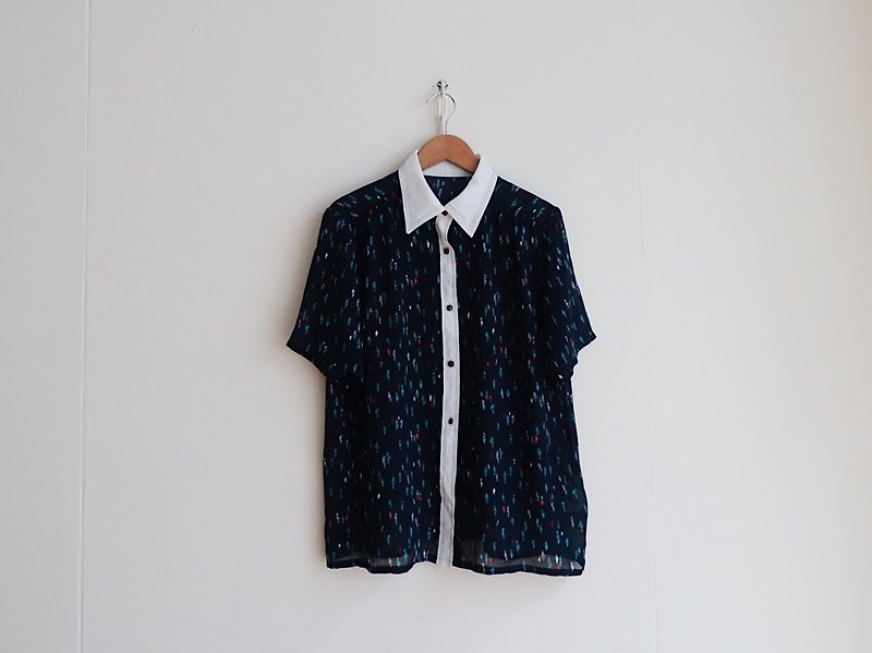 Vintage / 襯衫 / 短袖 no.111 tk - 女襯衫 - 聚酯纖維 多色