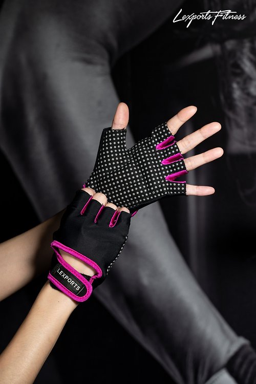 LEXPORTS 勵動風潮 健身訓練運動手套 女用手套