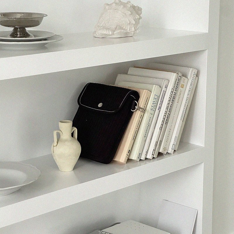 Tablet iPad laptop pouch cover case _ Black - Tablet & Laptop Cases - Cotton & Hemp Black