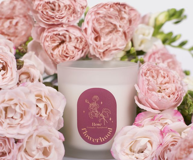 Rose Scented Candle