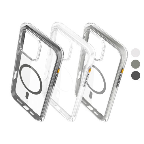 VOYAGE-CASE SHOP VOYAGE iPhone 16系列 超軍規防摔保護殼Pure Max+透黑/透白/鈦灰