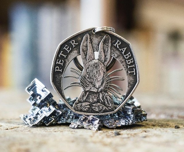 ピーターラビット 50ペンス銀貨（ビクトリアクス・ポター生誕150周年 