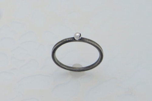 smile_mammy smile ball pico ring_4 ( s_m-R.45) 微笑 笑 銀 環 戒指 指环 疊環 jewelry sterling silver