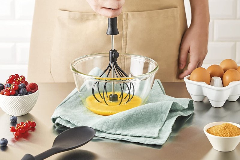 Mastrad F11400 快速打蛋器 - 廚具 - 矽膠 黑色