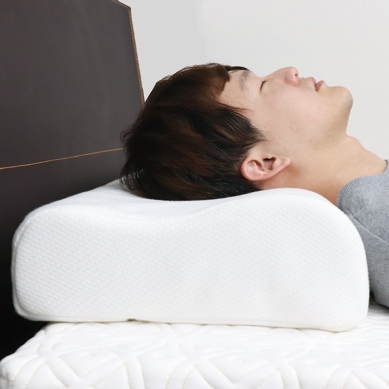 Breathable and soft pressure relief pillow - heightened type - หมอน - วัสดุอื่นๆ ขาว