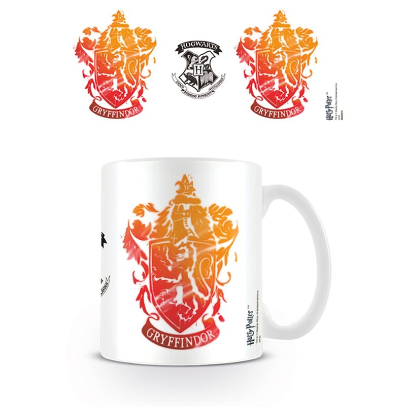 【哈利波特】炙熱火焰葛萊芬多 馬克杯/GRYFFINDOR - 咖啡杯/馬克杯 - 陶 多色