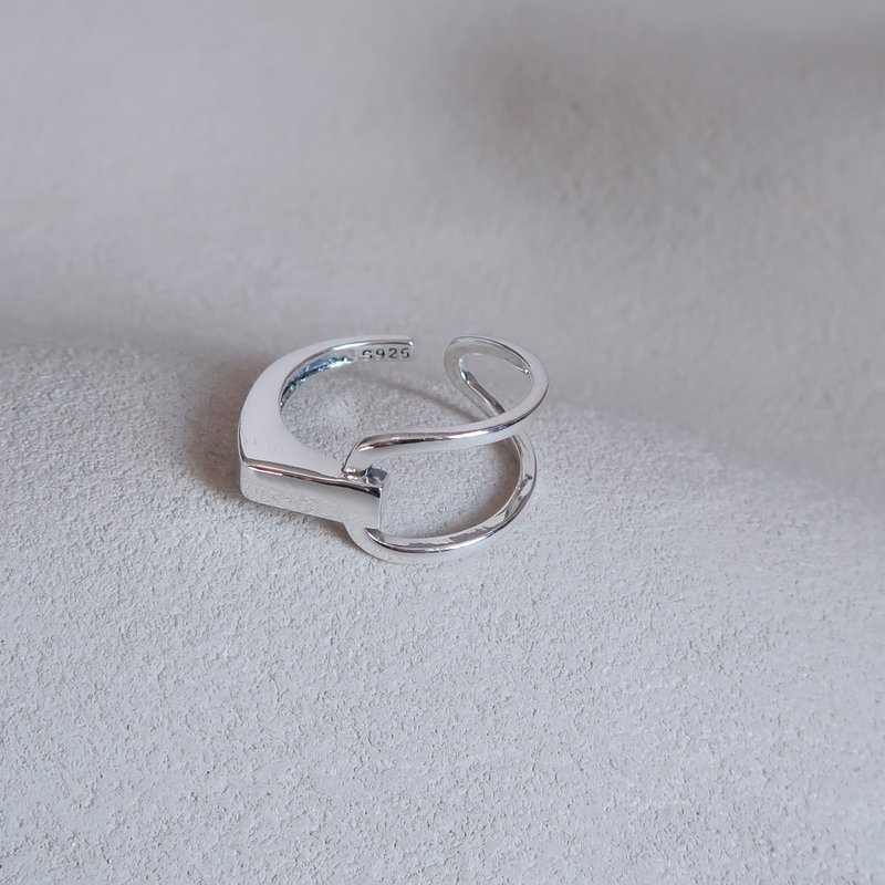 / Covenant / 925 Sterling Silver Adjustable Ring - General Rings - Sterling Silver Silver