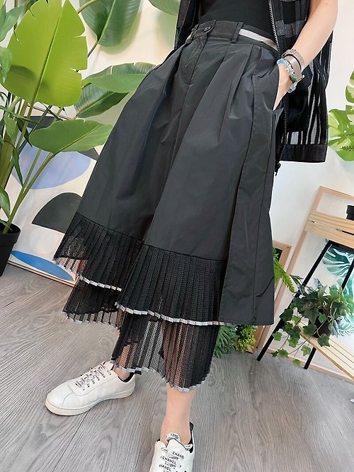 MOD Net Layer Skirt 22.20 - Black