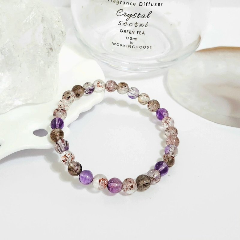 仙女超七/得人緣/全方位功效之水晶 - 手鍊/手環 - 水晶 多色