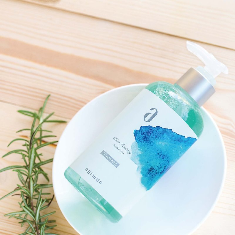 Aqua Blue Rose Shampoo - Moisturizing Balance - Innocent Essential Oil Shampoo 250ml - Body Wash - Other Materials Blue