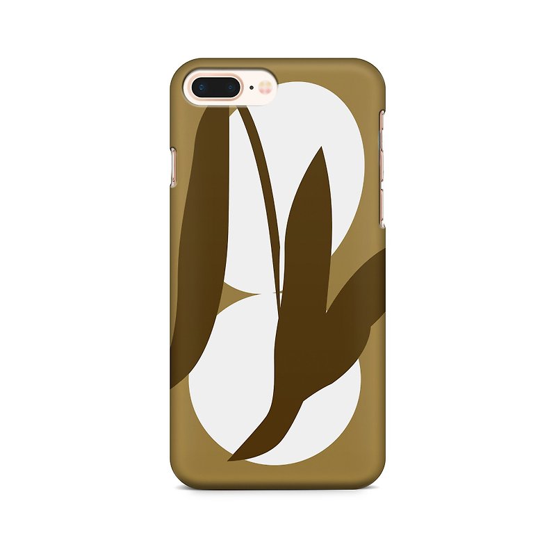 Gold Tea Leaves  - Phone Case - เคส/ซองมือถือ - พลาสติก สีทอง