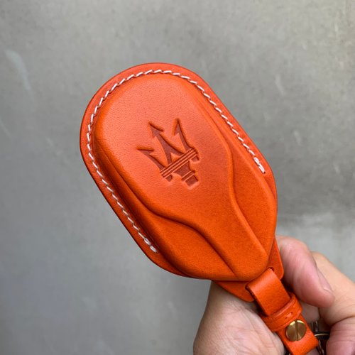 Shao Leather 手工皮件 Maserati Buttero 鑰匙皮套 Quattroporte GranTurismo Levante