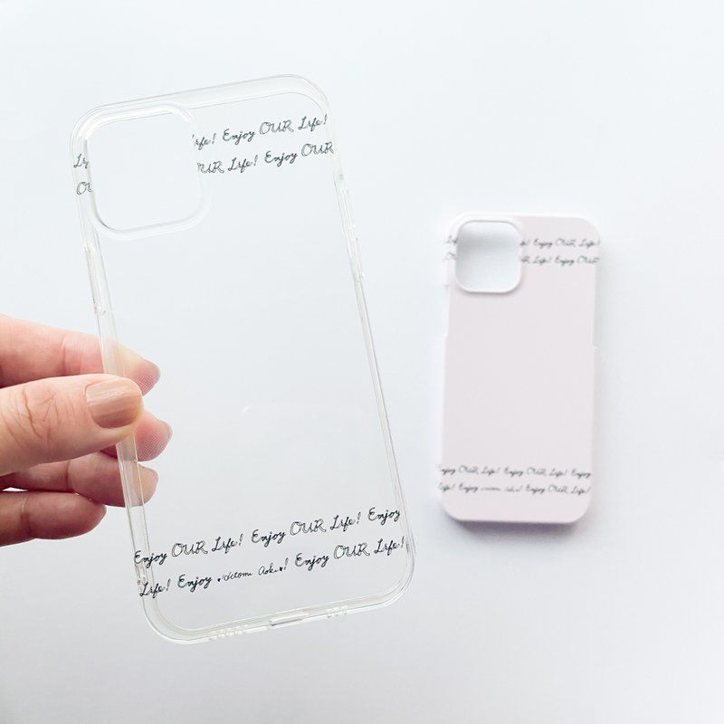 Smartphone case SAN-2 - Phone Cases - Other Materials Transparent