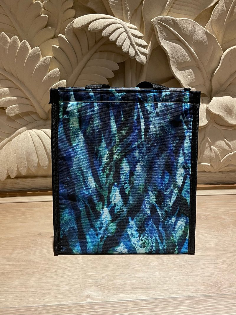 Extra-large lunch box bag - Clutch Bags - Waterproof Material Blue