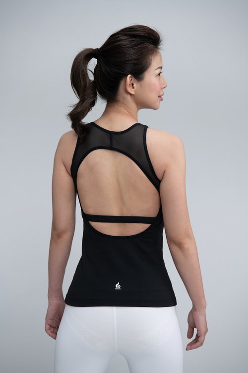Yoga Flow 福利品【4折福利出清】Lucy Tank-Black 信用卡優惠 快速出貨