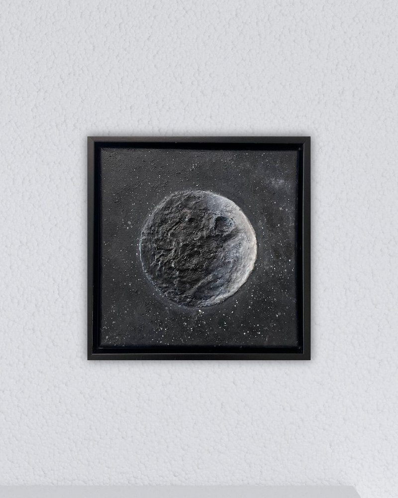 訂製專屬出生日立體月球畫 - 海報/掛畫/掛布 - 防水材質 