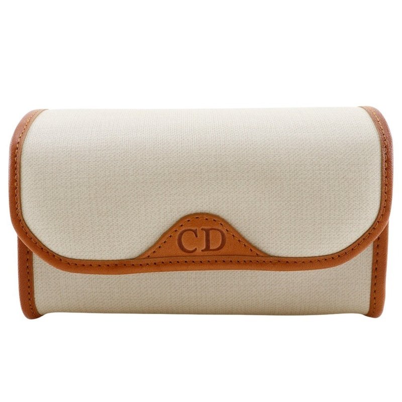 【日本直送】クリスチャンディオール Dior CDロゴ ポーチ ノベルティ PVC オフホワイト レディース【中古】 - 化妝包/收納袋 - 塑膠 白色