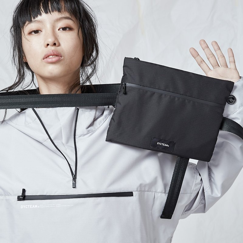 DYCTEAM - 3M Waterproof SACOCHE Waterproof Shoulder Bag - Messenger Bags & Sling Bags - Waterproof Material Black