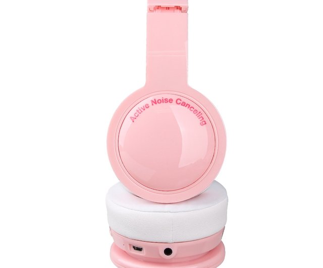イヤホン ノイズキャンセリングイヤホン 有線 ピンク ノイズキャンセリング機能搭載 完全ワイヤレス Bluetooth