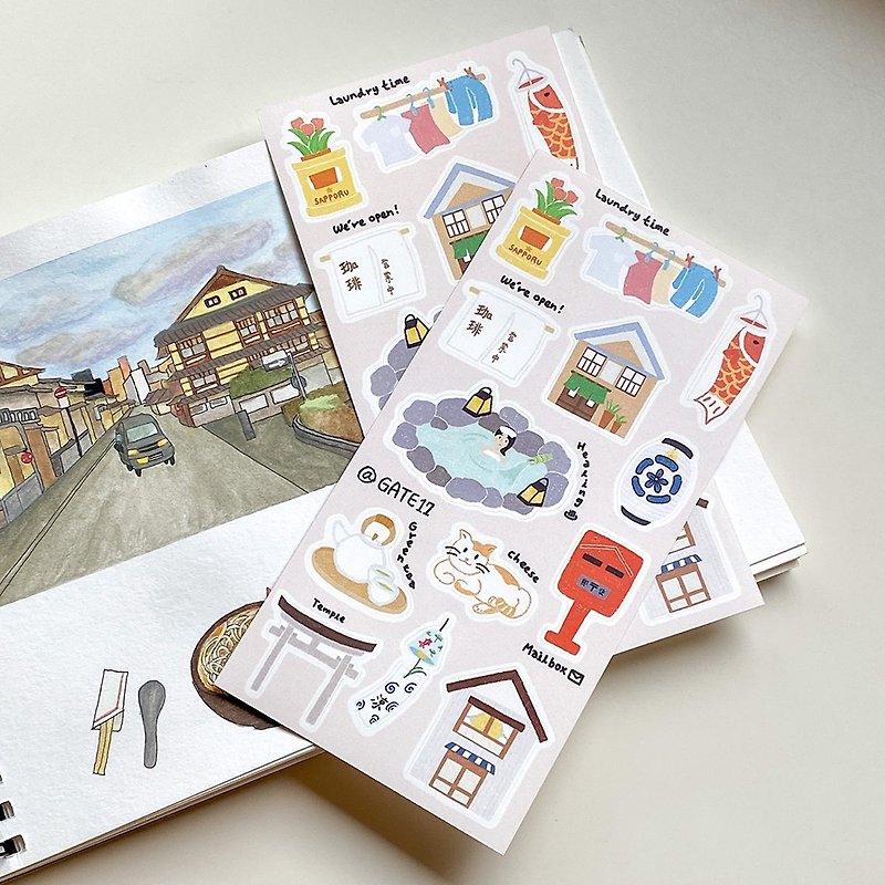 Country life - Stickers - Paper Multicolor