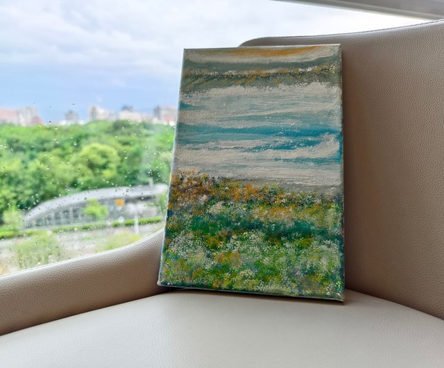 【Rose garden】アクリル画 F3 風景画 絵画 原画 夕焼けの薔薇】アクリル画 F3 風景画 絵画 原画 - メルカリ